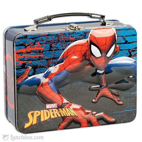 spider man packed lunch box